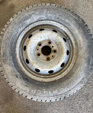 Peugeot Boxer R15 spare wheel