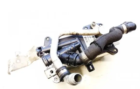 BMW 5 GT F07 Engine oil radiator 763858001