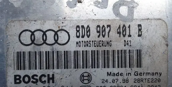 Audi A4 S4 B5 8D Engine control unit/module ECU 8D0907401B 0281001811