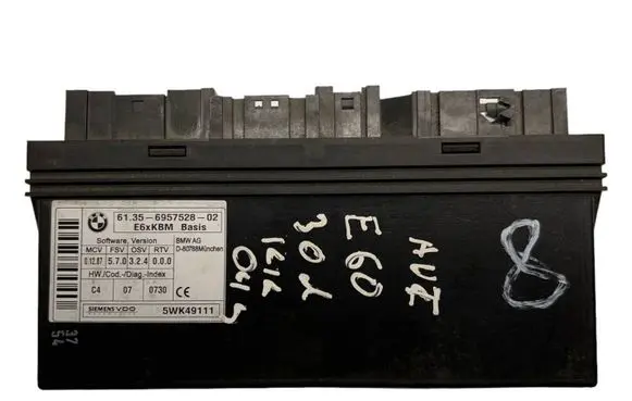 BMW 5 E60 E61 Comfort/convenience module 6957528 61356957528 5WK49111