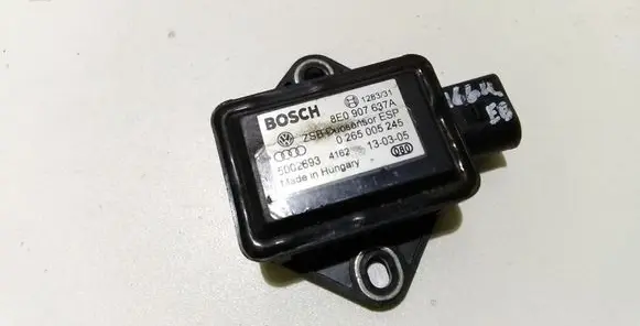 Volkswagen Phaeton ESP acceleration yaw rate sensor 8E0907637A 0265005245