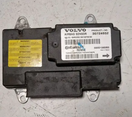 Volvo V50 Airbag control unit/module 30724652 00001393B3 004122700184