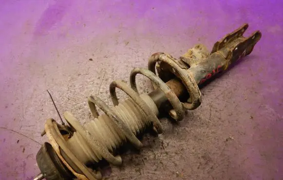 KIA Picanto Front shock absorber with coil spring 546507100