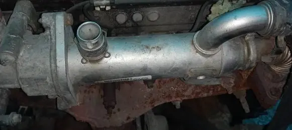 EGR valve cooler