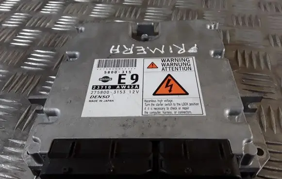 Nissan Primera Engine control unit/module 2758003153 23710AW42A 5800315