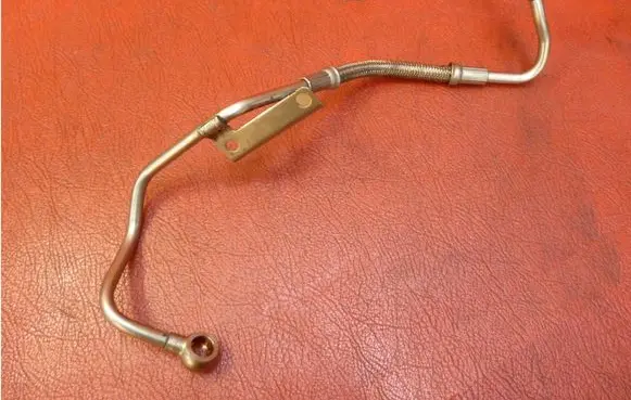 Audi A6 S6 C6 4F Turbo turbocharger oiling pipe/hose 06D145778C