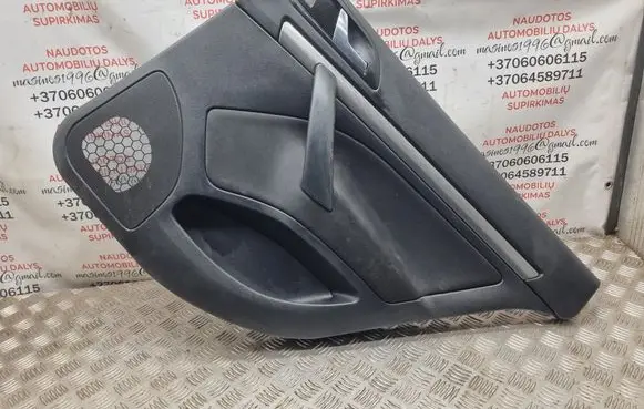 Skoda Octavia Mk2 (1Z) Rear door card panel trim 1Z9867212