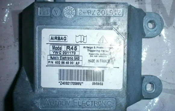 Rover 45 Airbag control unit/module YWC001170 602864800