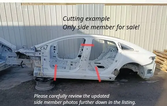 Mercedes-Benz EQS V297 Sill