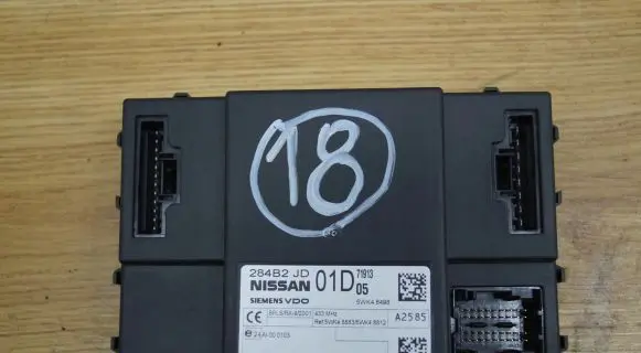 Nissan X-Trail T31 Comfort/convenience module 284B2JD01D