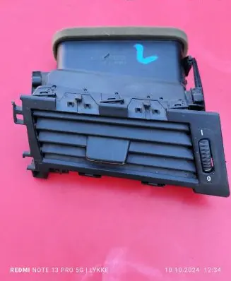 Dashboard side air vent grill/cover trim