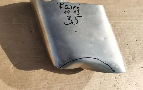 Porsche Macan (95B) Muffler ending 95B253681