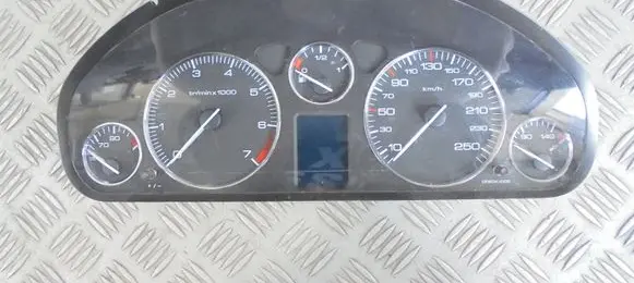 Peugeot 407 Speedometer (instrument cluster) 9658138080 1K09073791K0614517H