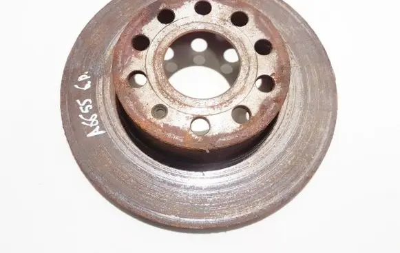 Skoda Octavia Mk2 (1Z) Rear brake disc neventiliuojamas