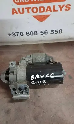 BMW X6 E71 Starter motor 8570382 20130404 0001115069