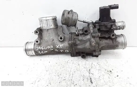 Jaguar XF EGR valve cooler 9X2Q6C860DA