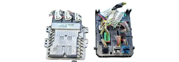 Citroen C4 I Picasso Engine ECU kit and lock set 9800268980 S180123008A HW9666681180