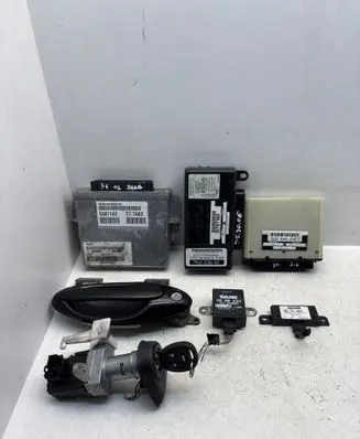 Saab 9-5 Engine ECU kit and lock set 5387162 526610937 55559333