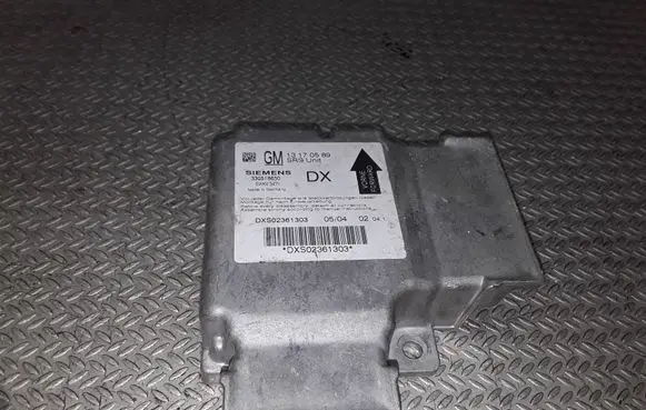 Opel Signum Airbag control unit/module 13170589 5WK43471