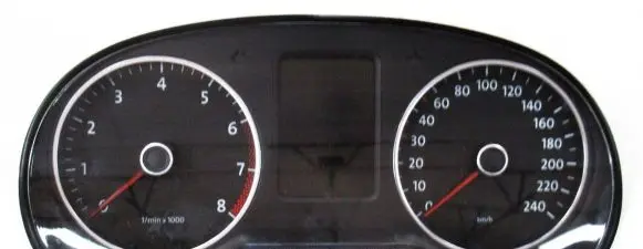 Volkswagen Polo V 6R Speedometer (instrument cluster) 6R0920860M 11020 04111101320700
