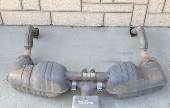 Porsche Cayman 987 Rear muffler/silencer tail pipe 