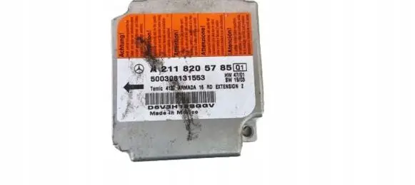 Mercedes-Benz E W211 Airbag control unit/module A2118205785