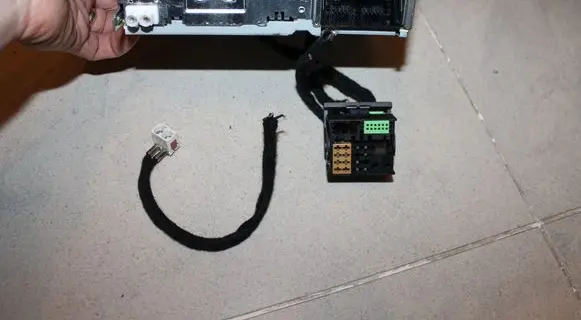 Audi A3 S3 A3 Sportback 8P Sound system wiring loom 3B7035444 8P0035186