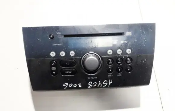 Suzuki Swift I Radio/CD/DVD/GPS head unit 3910162J0 39101-62J0