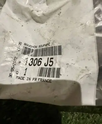 Peugeot 3008 II Coolant expansion tank/reservoir cap 1306J5