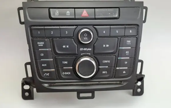 Opel Zafira B Head unit multimedia control 13474072 A2C96171700