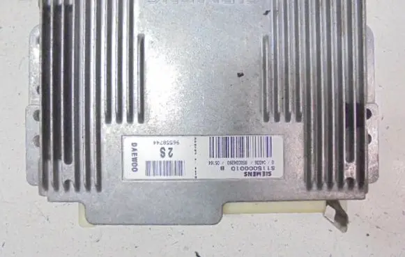 Chevrolet Matiz Engine control unit/module ECU 96558744