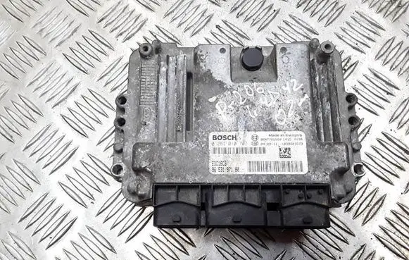 Peugeot 206 Engine control unit/module 9653197180 0281010707