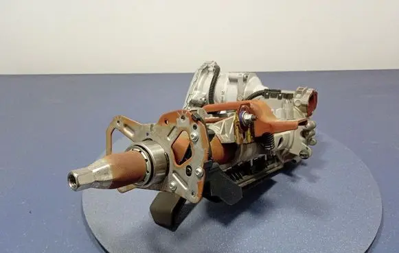 Steering wheel axle