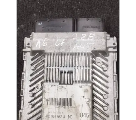 Audi A6 S6 C6 4F Engine control unit/module 4F0907552A 4F2910552A 3652009