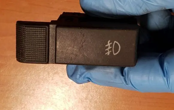 Audi 80 90 B2 Windscreen/window heater switch 857941503B