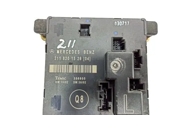 Mercedes-Benz E W211 Door control unit/module 2118201526 211820152604 356805