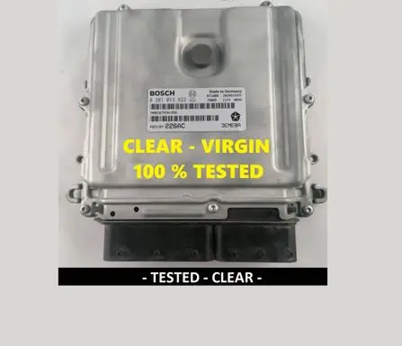 Jeep Grand Cherokee (WK) Engine control unit/module ECU 0281013922 P05187226AC 1039S16351