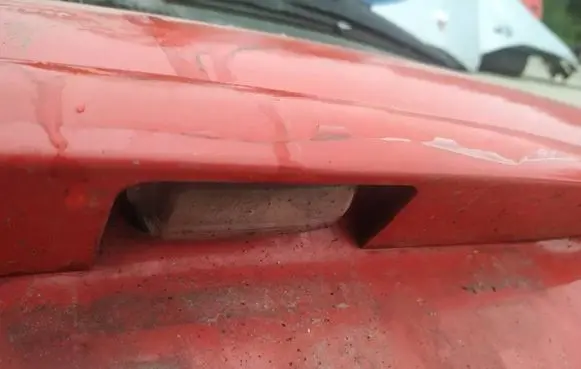 Peugeot 206 Number plate light