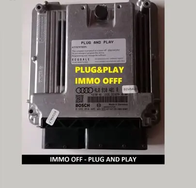 Audi Q7 4L Engine control unit/module 4L0910401R 0281014406 4L0907401