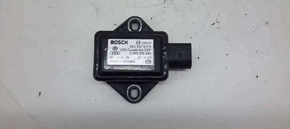 Audi A6 S6 C5 4B ESP acceleration yaw rate sensor 8E0907637A 0265005245 0011293