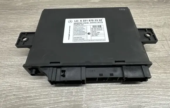 Keyless (KESSY) go control unit/module
