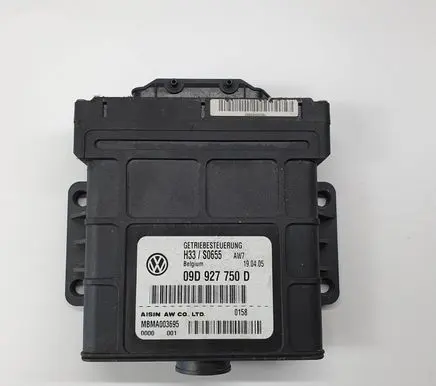 Volkswagen Touareg I Gearbox control unit/module 09D927750D