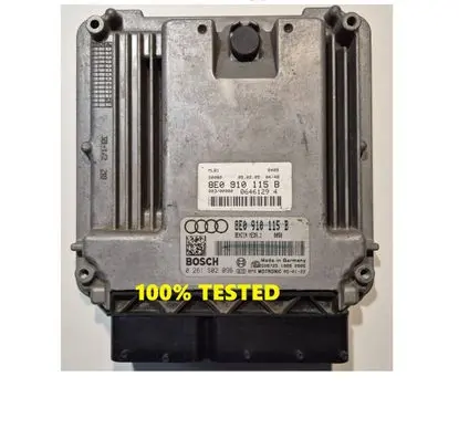 Audi A4 S4 B6 8E 8H Engine control unit/module 0261S02096 8E0910115B 1022S08725