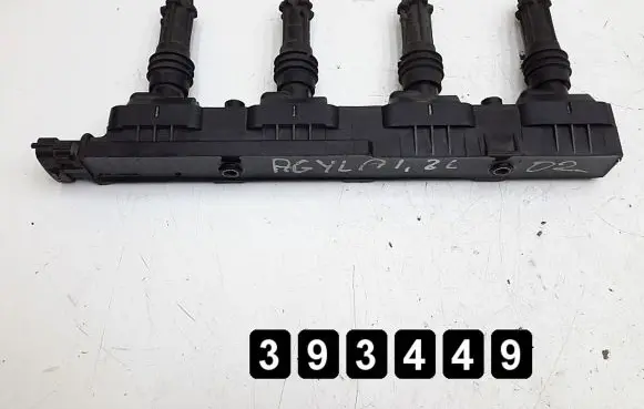 Opel Agila A High voltage ignition coil 0221503472