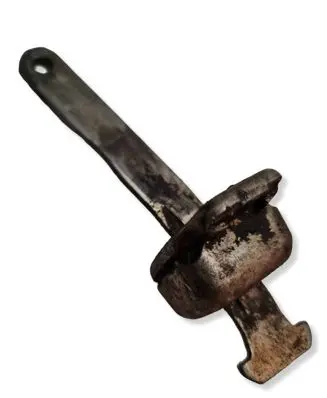 Volkswagen Golf II Rear door check strap stopper 191837249