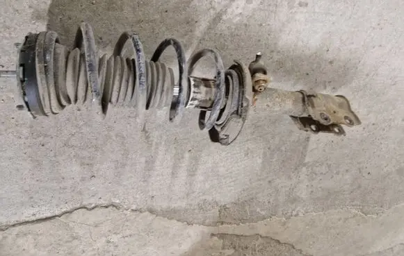 Ford Fiesta Front shock absorber with coil spring