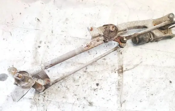 Mitsubishi Lancer X Front wiper linkage and motor