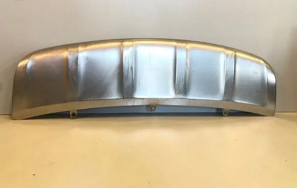 Audi A6 Allroad C6 Front bumper lip 4F0807733