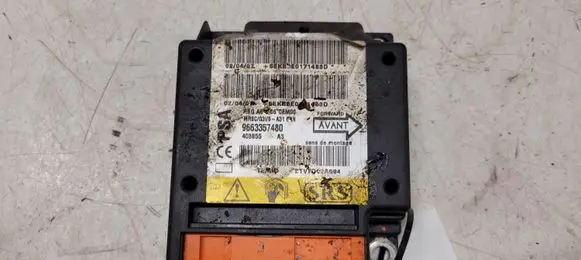 Citroen C3 Airbag control unit/module 9663357480