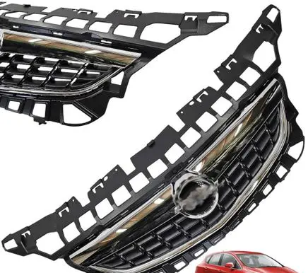 Opel Astra J Front bumper upper radiator grill 1320165